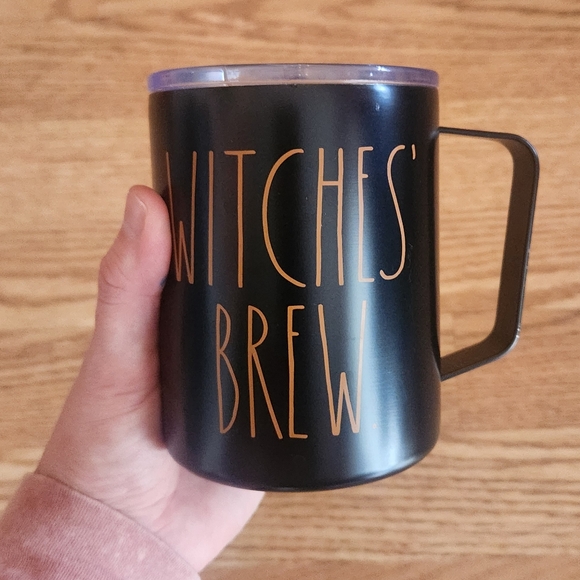 EUC Rae Dunn Black Witches' Brew Mug - Picture 1 of 4